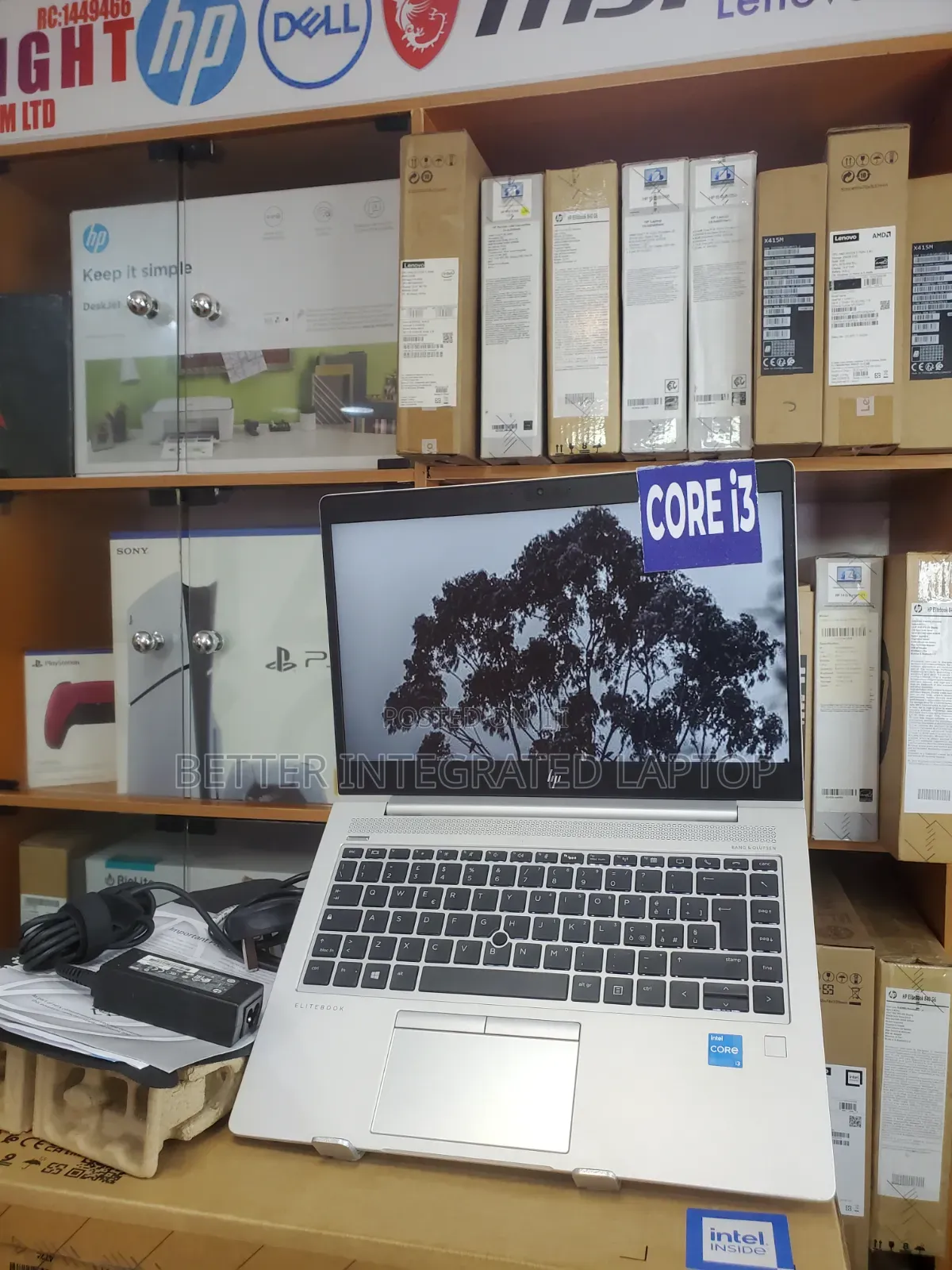 New Laptop HP EliteBook 2730P 8GB Intel Core i3 SSD 256GB
