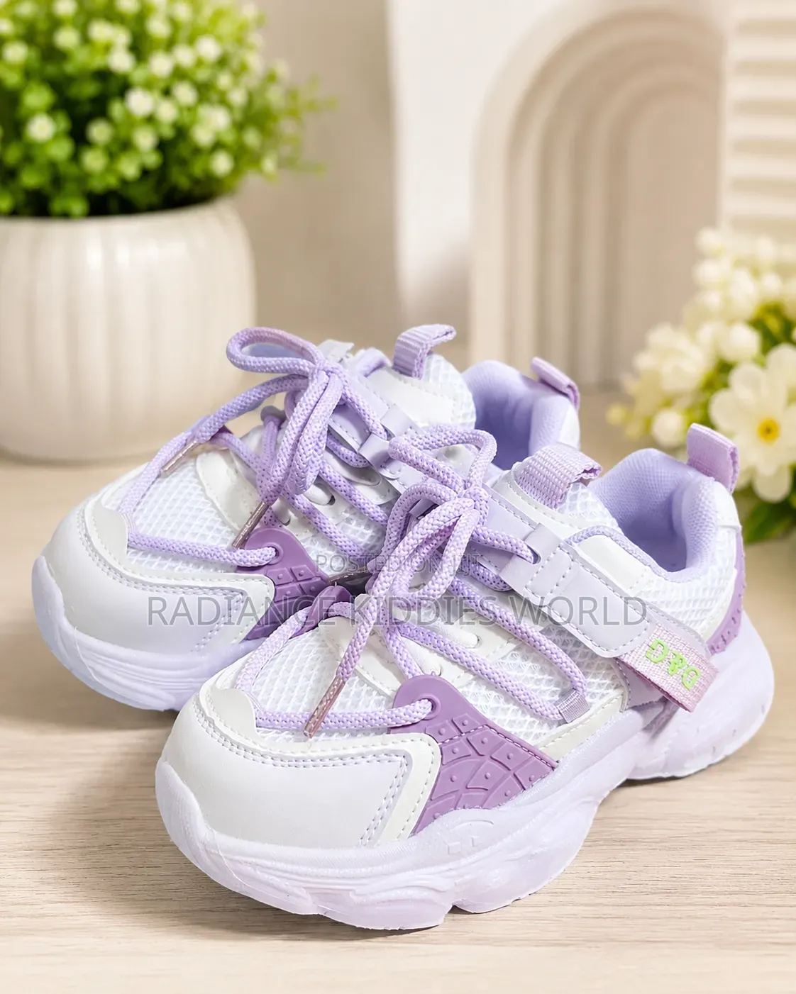 Kids Canvas (Purple) Girls