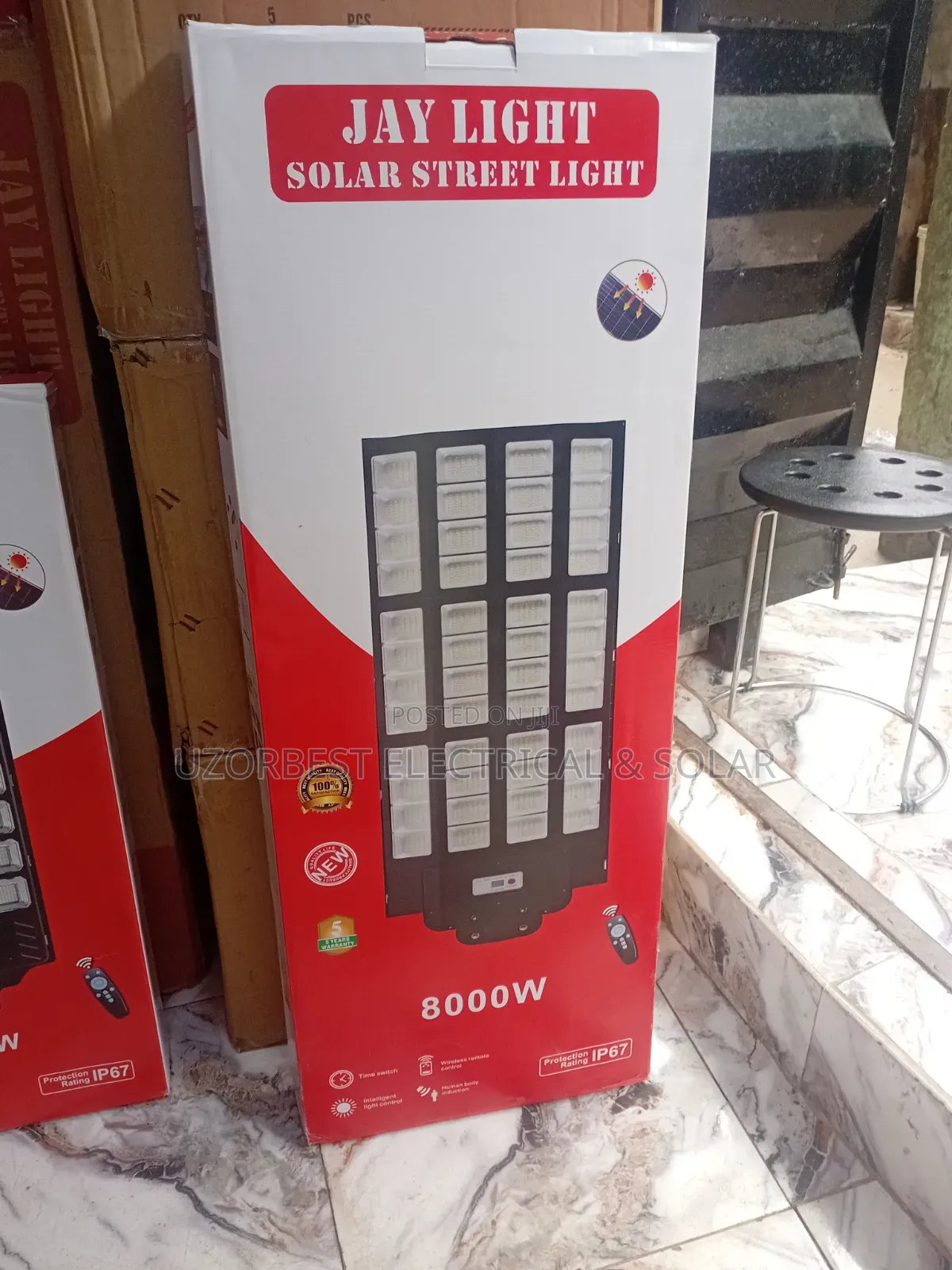 8000w All in One Solar Street Light