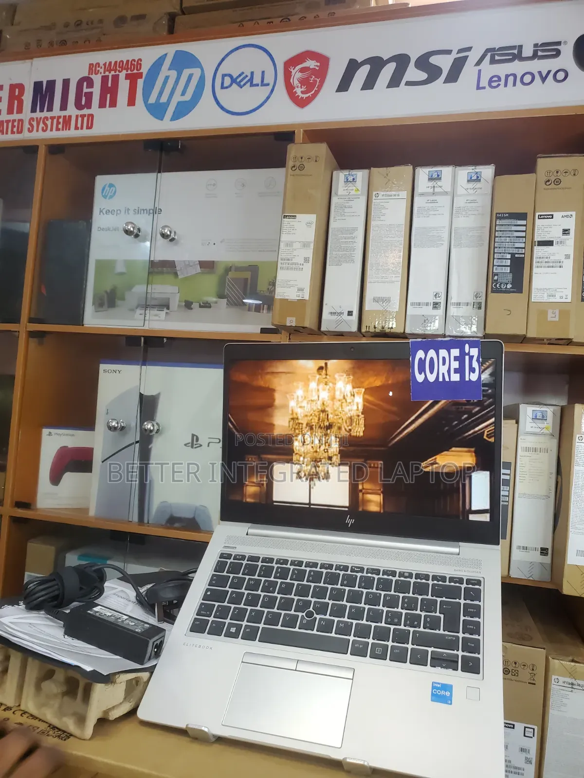 New Laptop HP EliteBook 2730P 8GB Intel Core i3 SSD 512GB