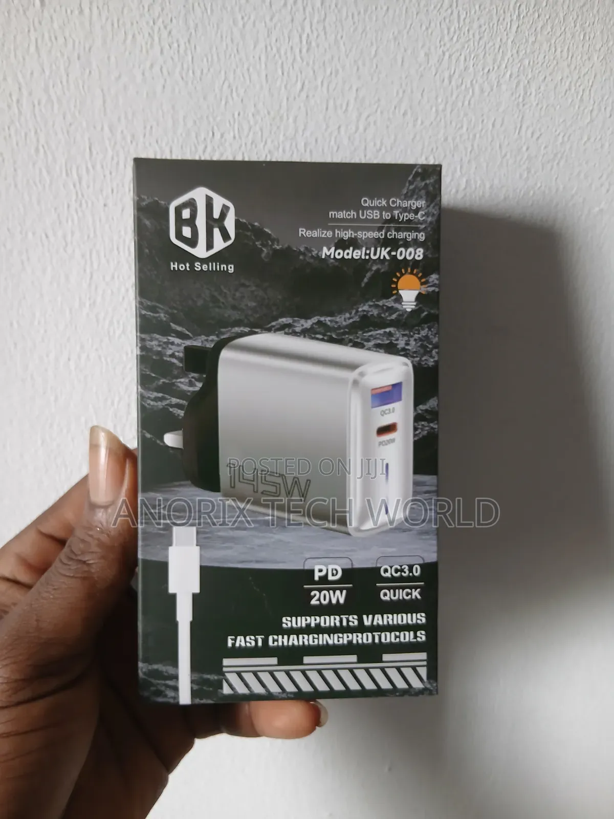 Bk Super Fast Charger 145W
