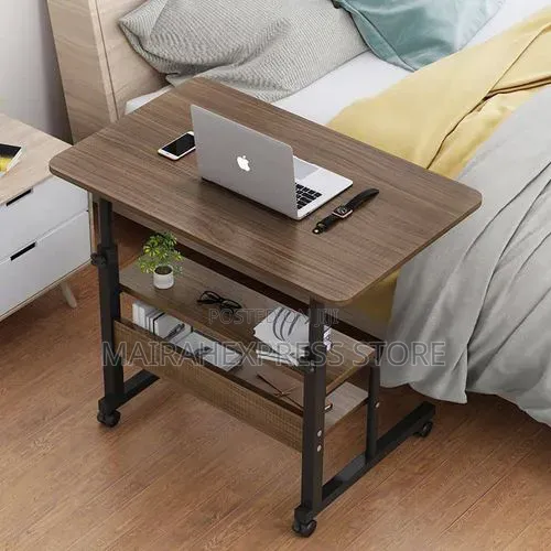 60x40cm Adjustable Movable Laptop Table and Bedside Table
