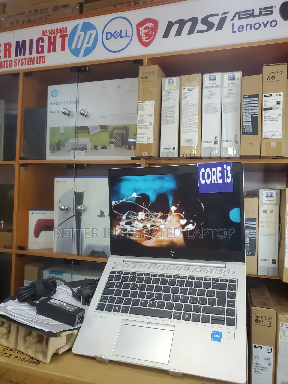 New Laptop HP EliteBook 2760P 4GB Intel Core i3 SSD 256GB