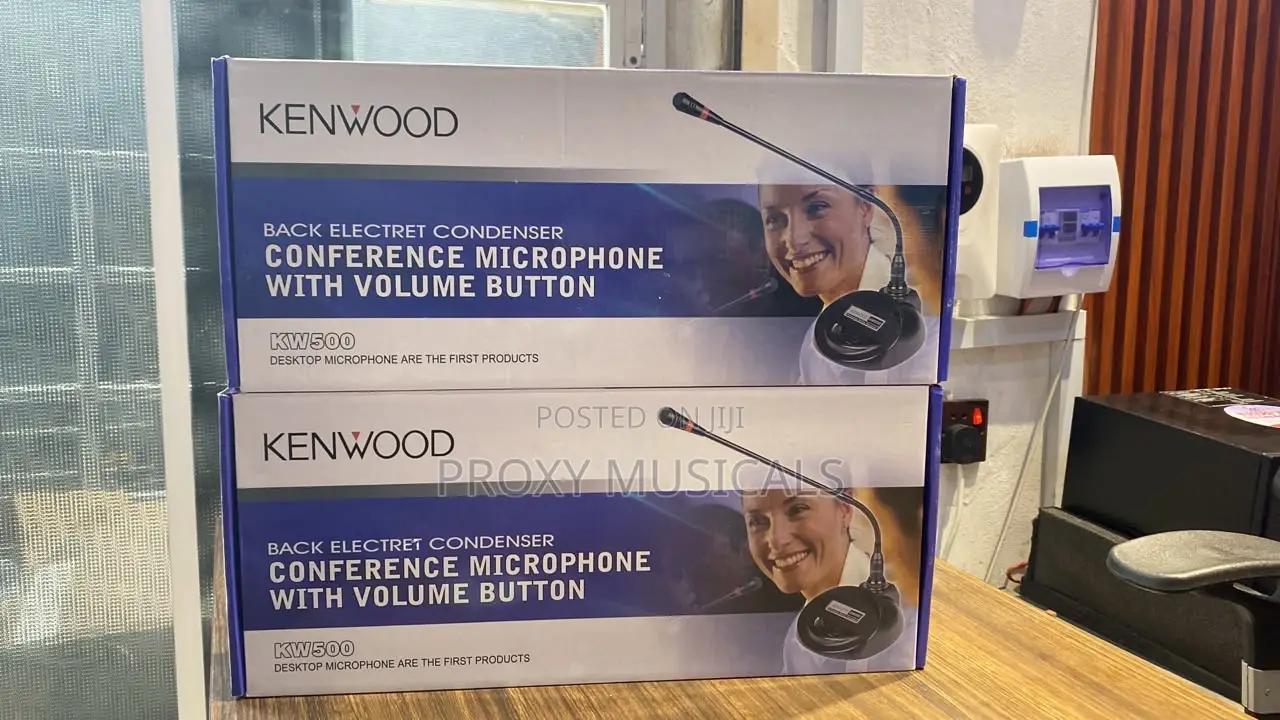 Kenwood Conference Microphone With Volume Button