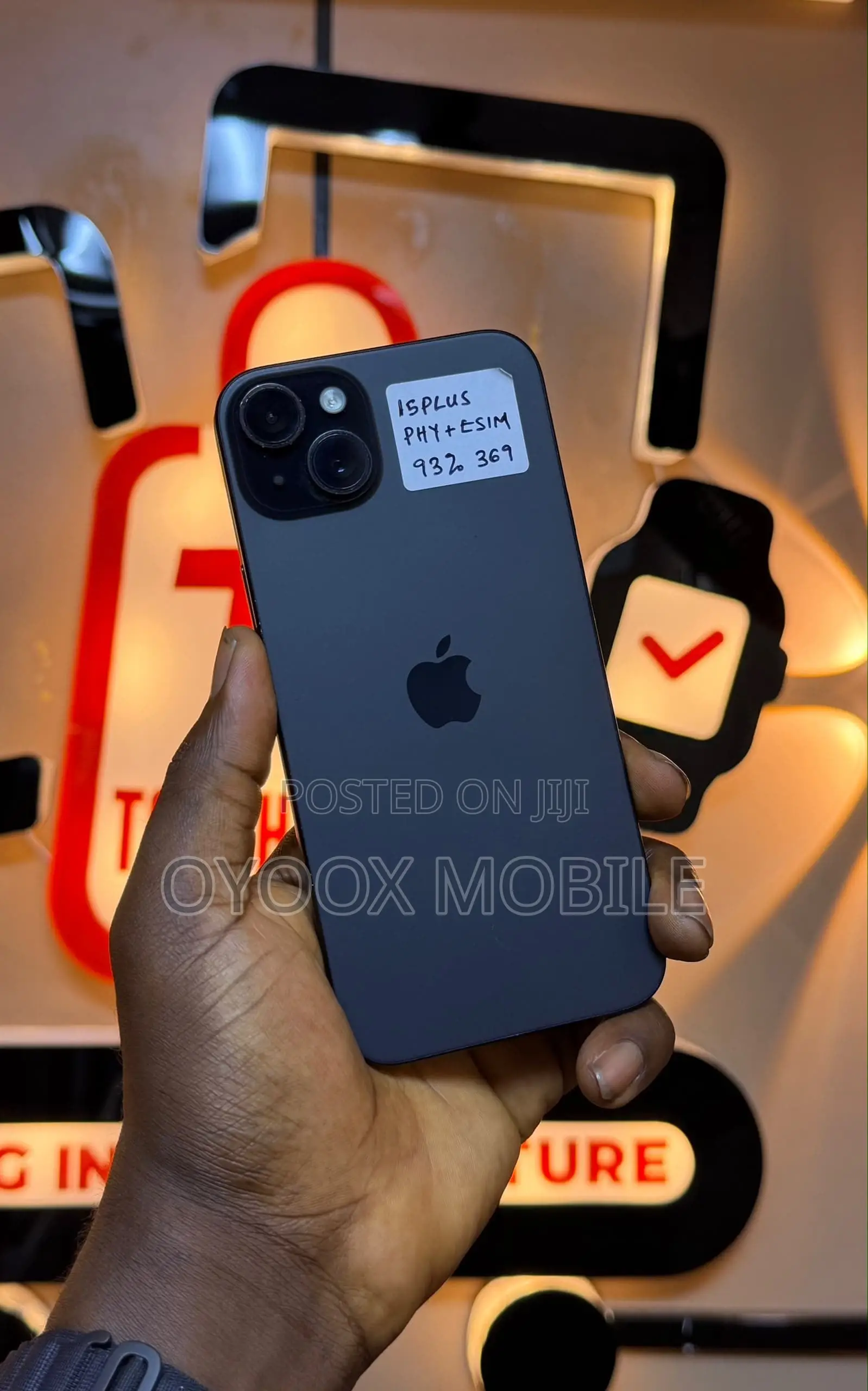 Apple iPhone 15 Plus 128 GB Black
