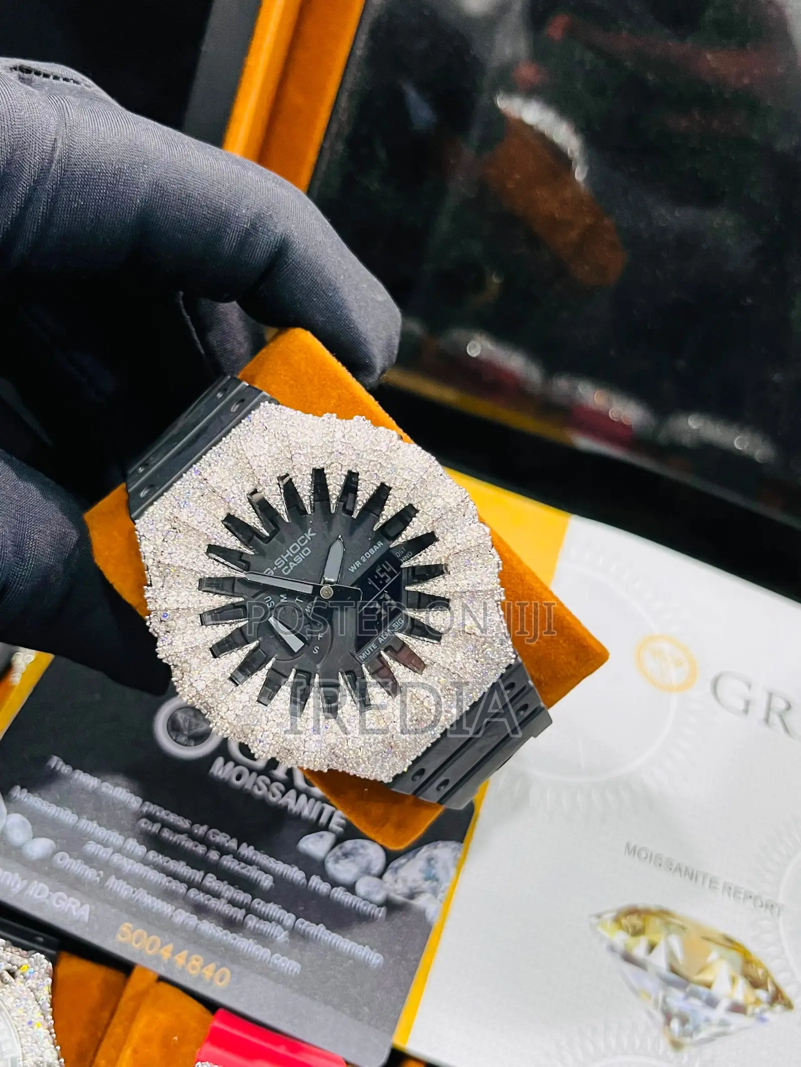 VVS Moissanite Full Iced G-Shock
