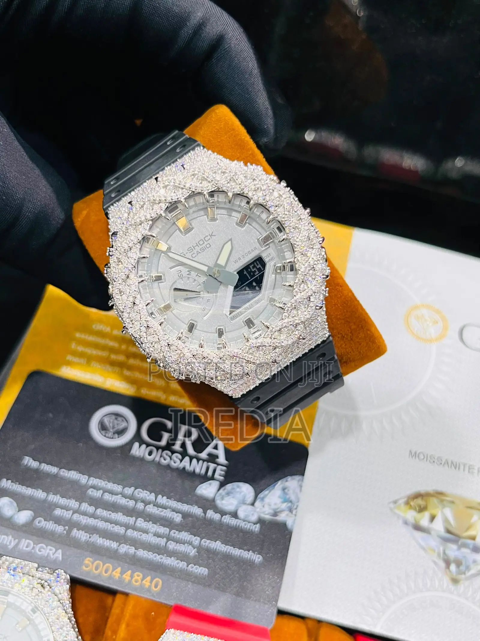 VVS Moissanite Full Iced G-Shock