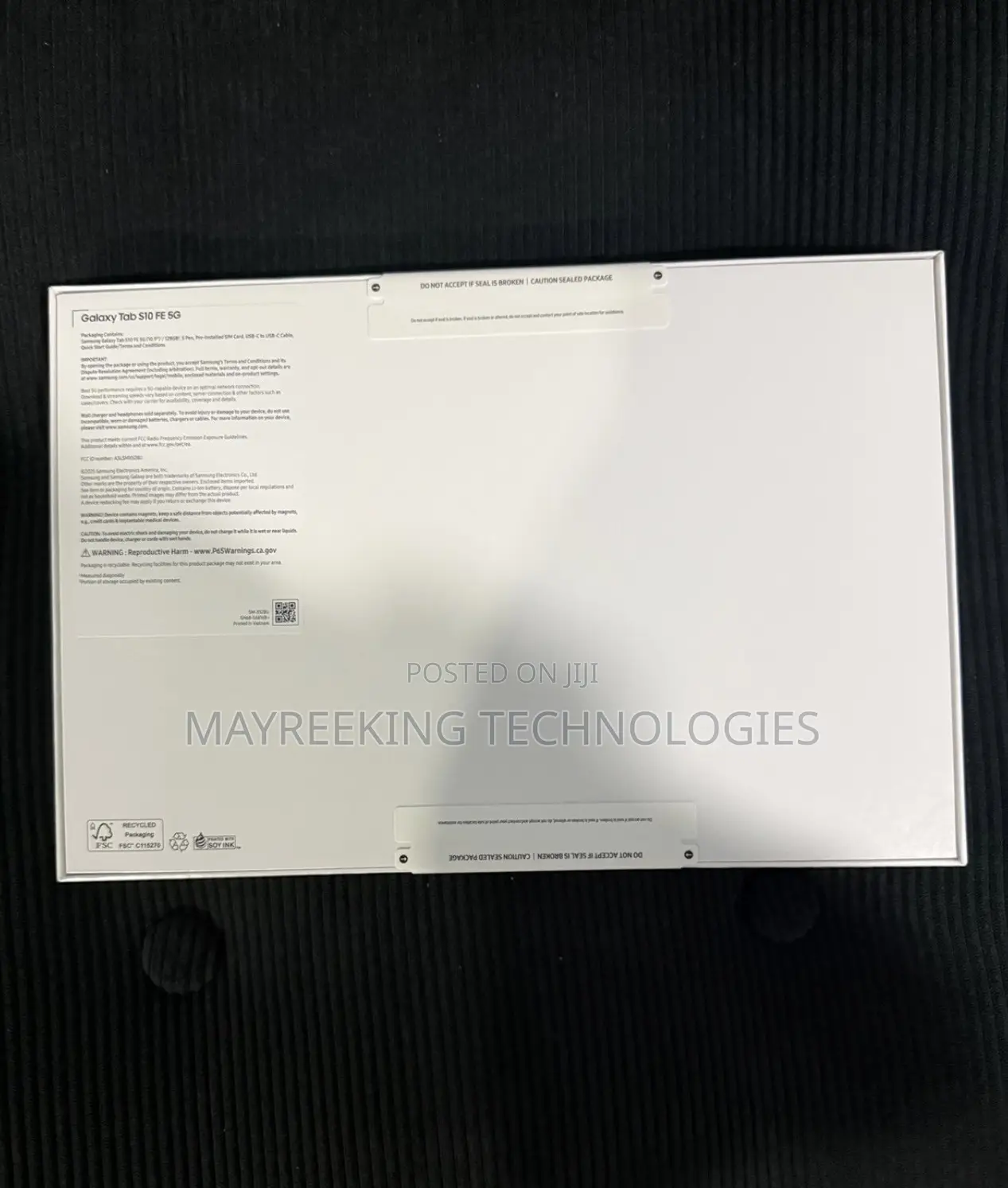 New Samsung Galaxy Tab S10 FE 128 GB Gray