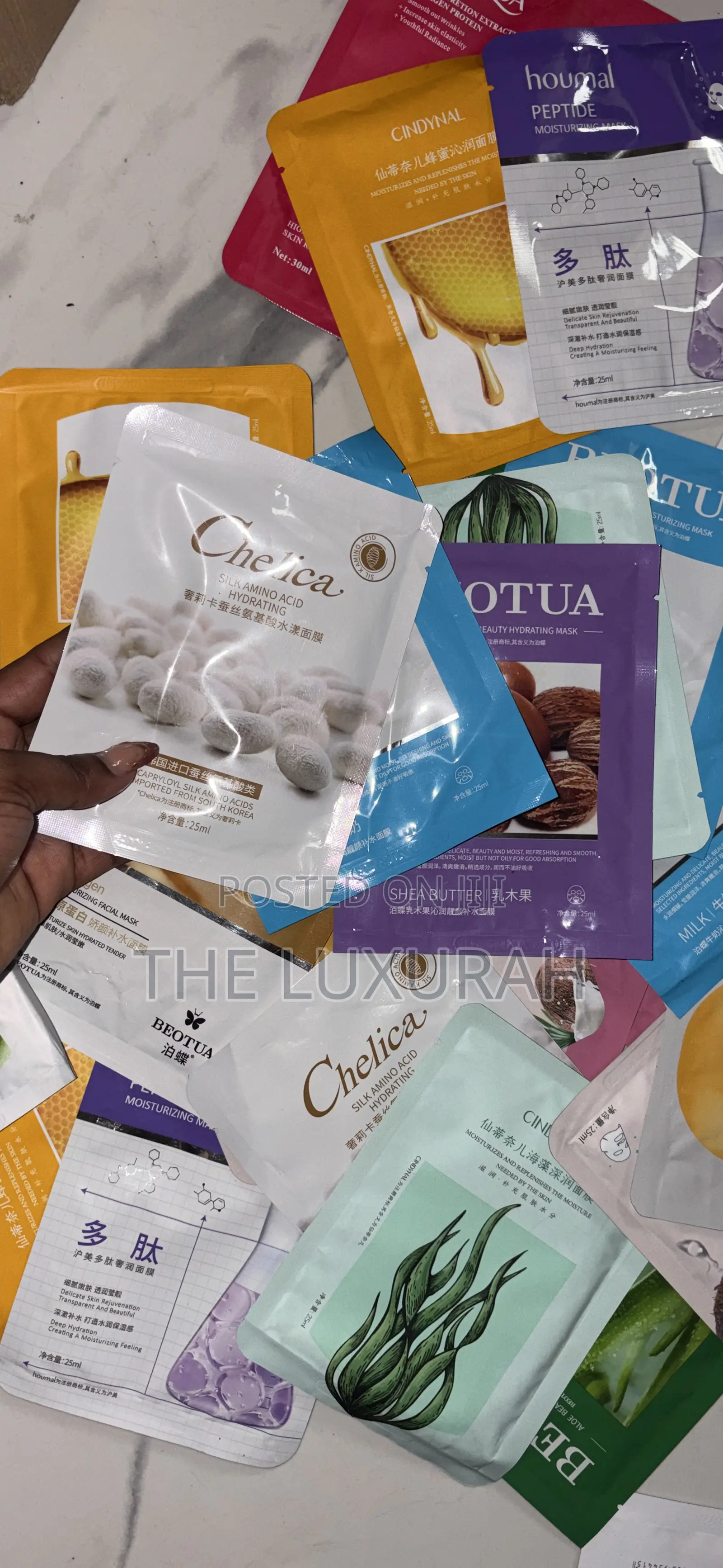 Sheet Masks Available ( Minimum of 6 PCS )