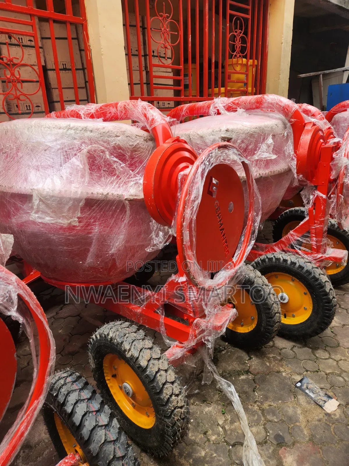 Concrete Mixer Machine Diesel Engine