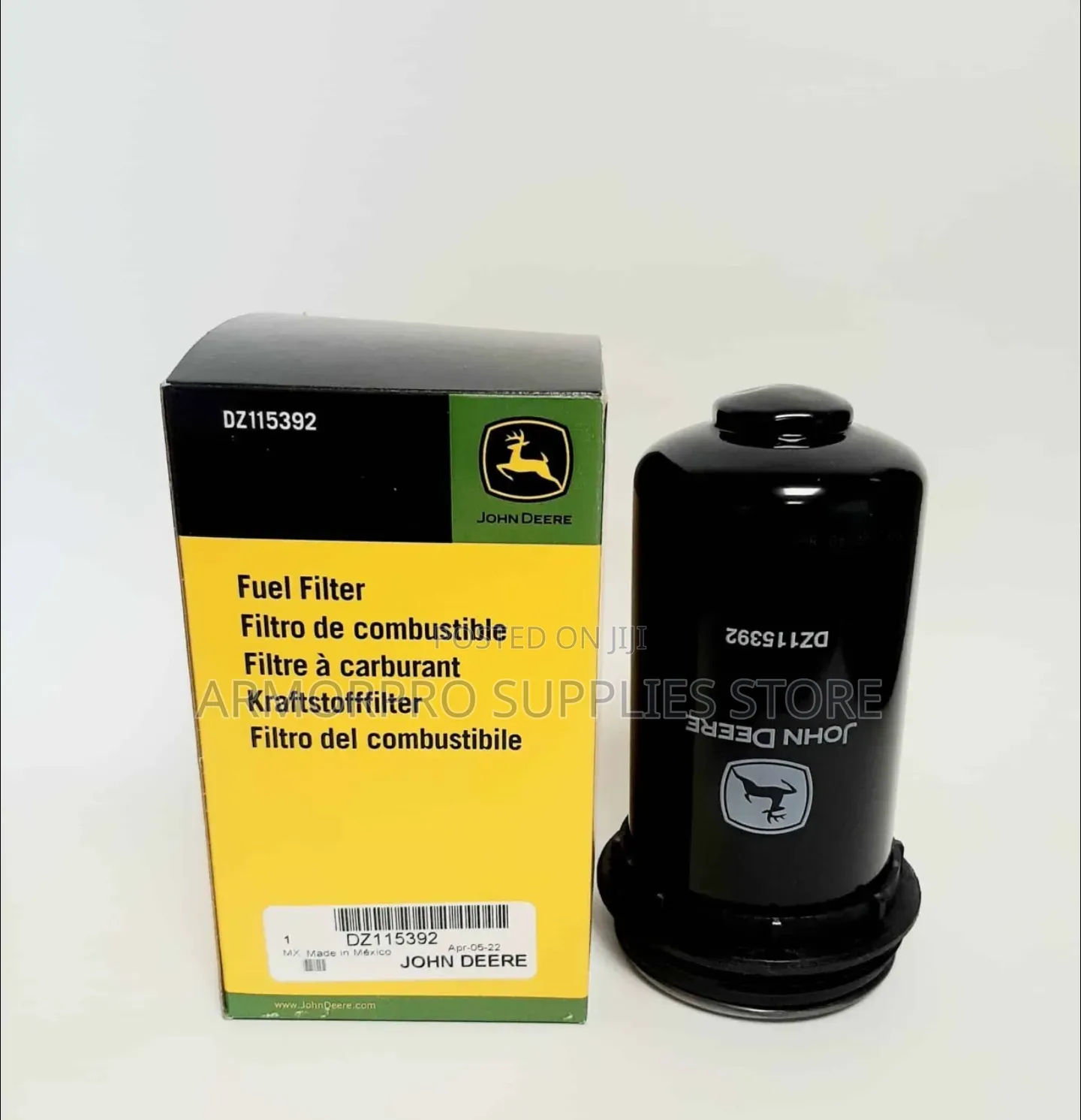 John Deere Final/Secondary Fuel Filter Element (Part No. DZ115390)