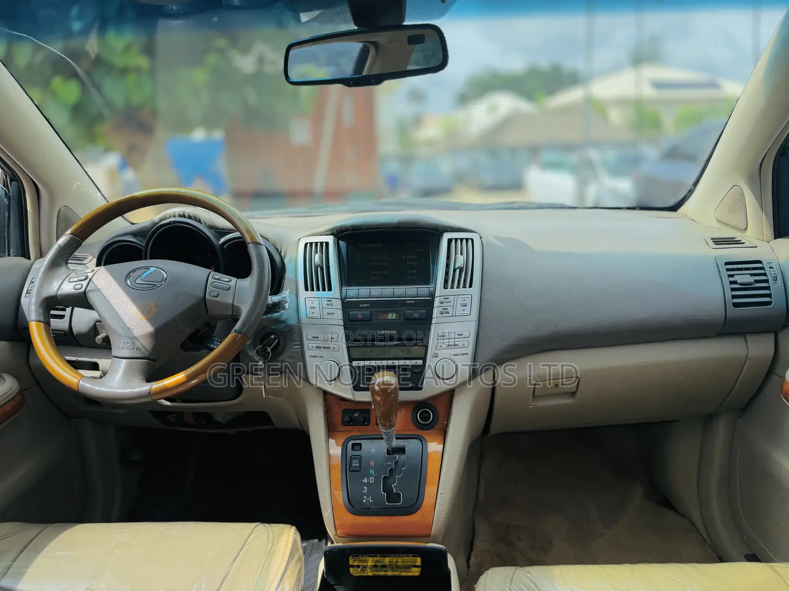 Lexus RX 350 4x4 2009 Gold