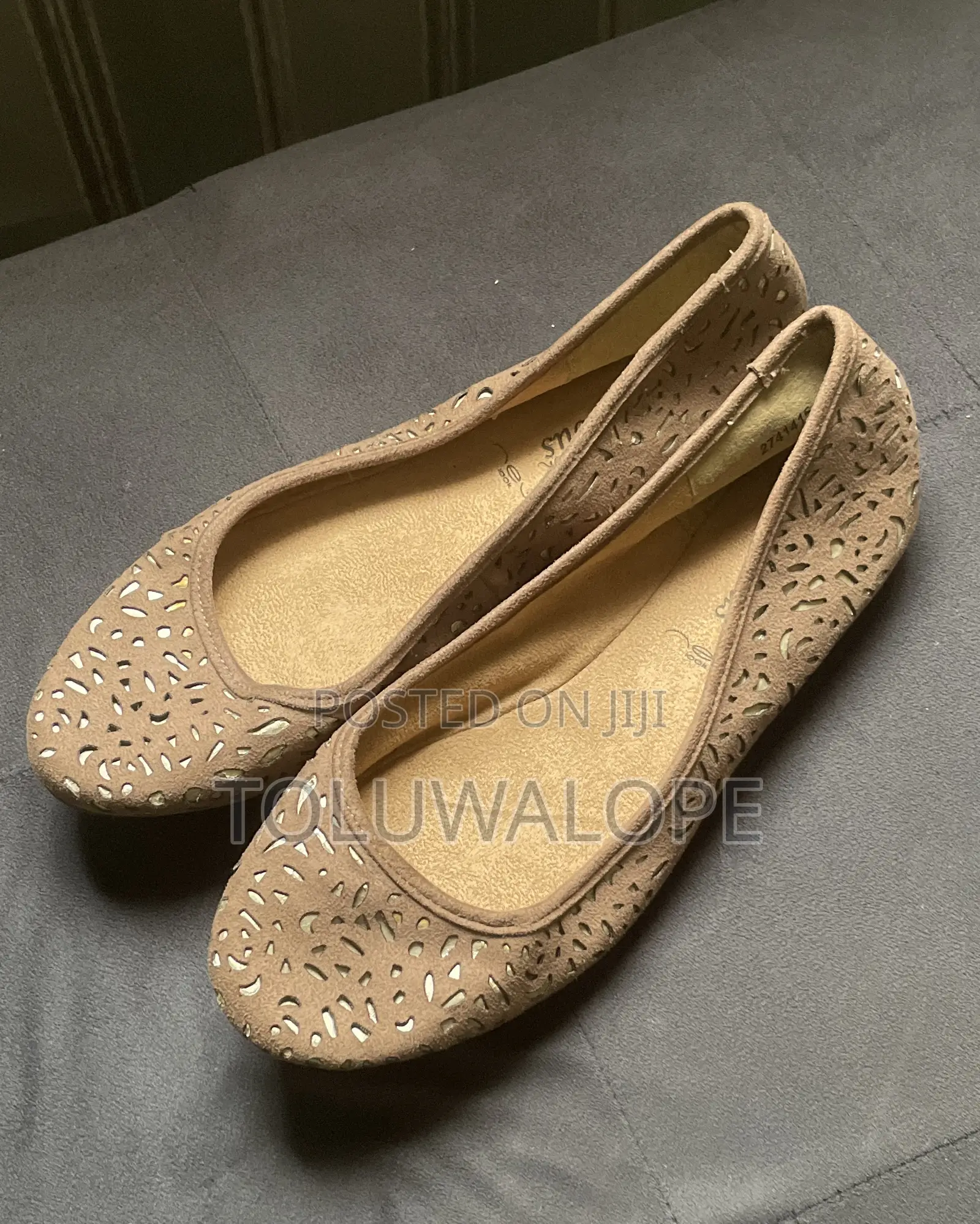 Brand New New Look Flat Choco Shoes