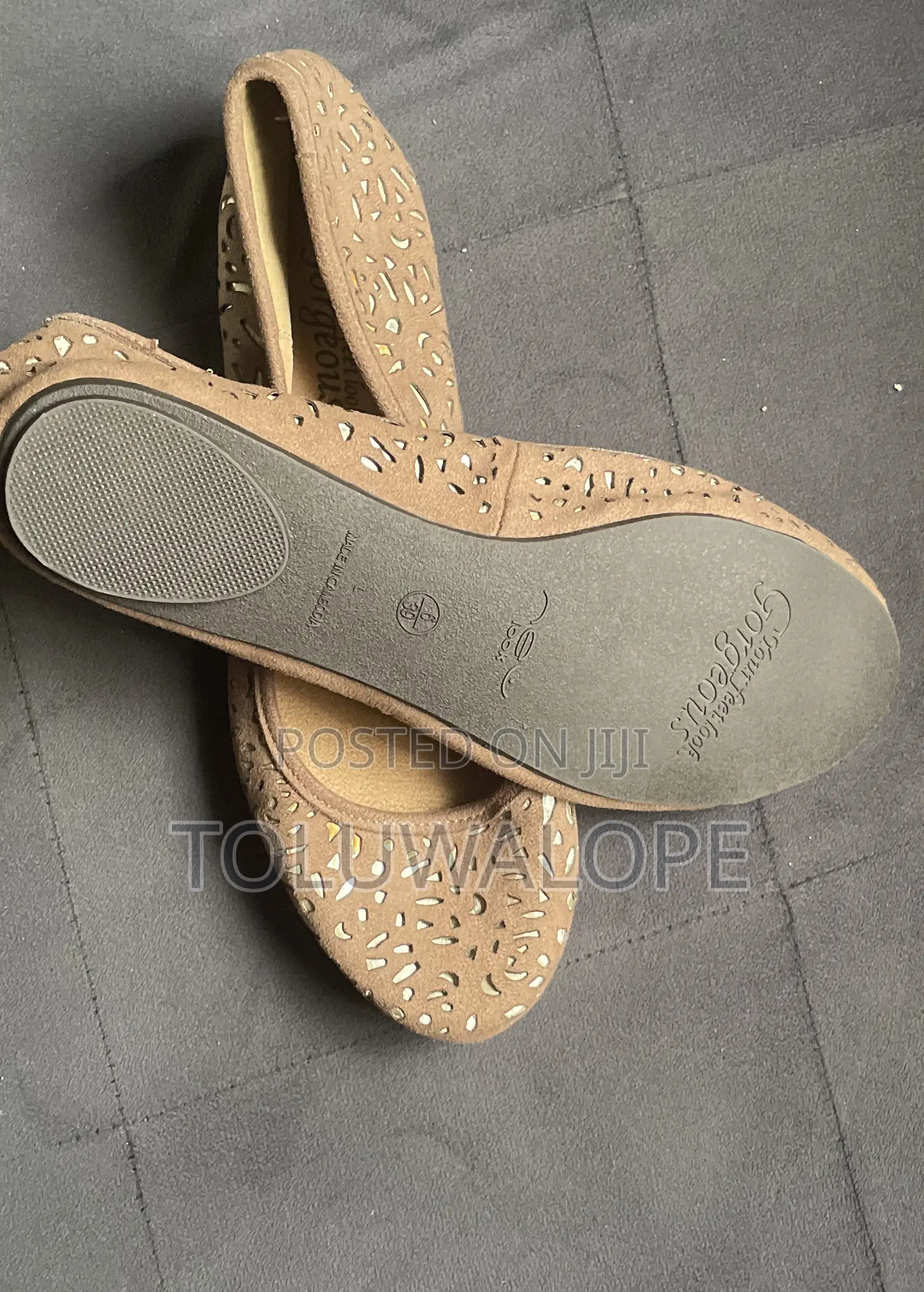 Brand New New Look Flat Choco Shoes