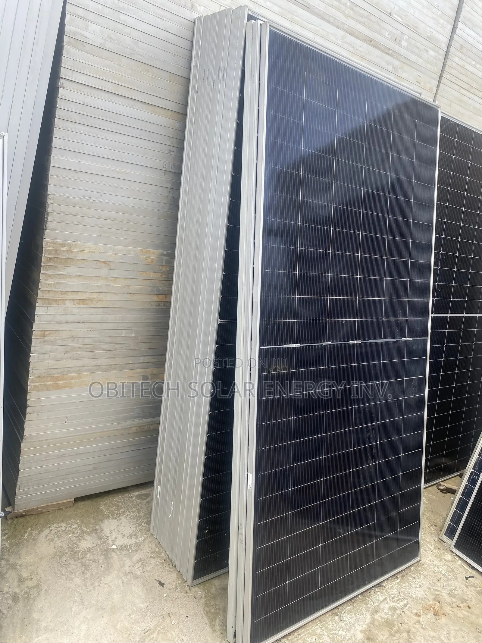 550W Bifacial Jinko Panel