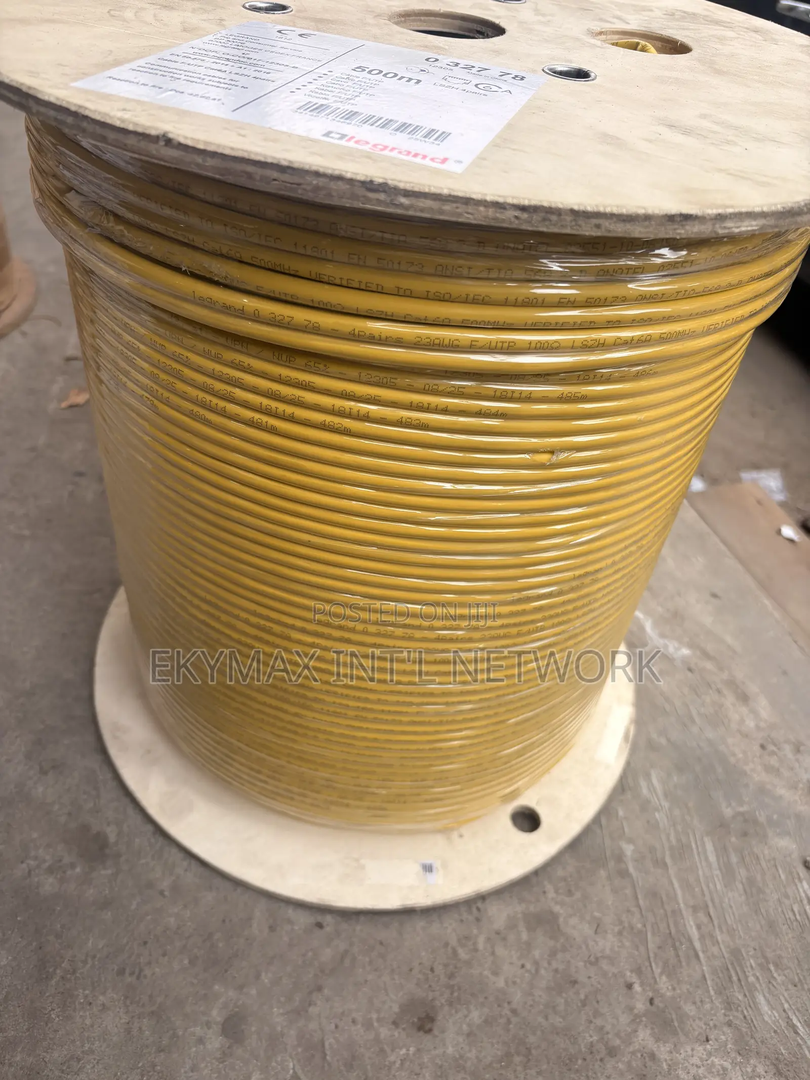 Lagrand Cat6a F/Upt by 500m