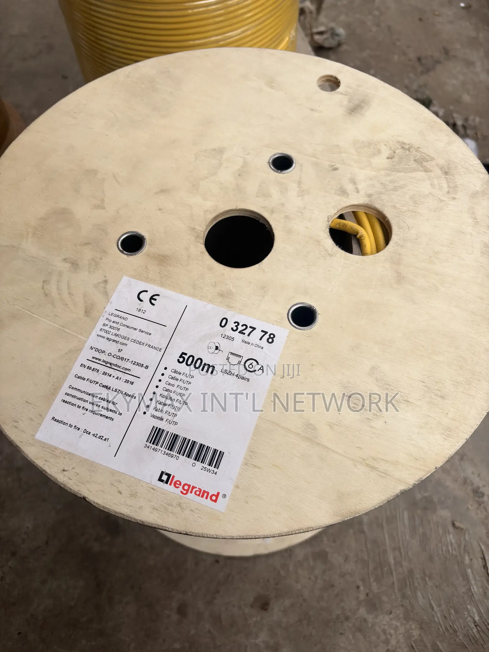 Lagrand Cat6a F/Upt by 500m