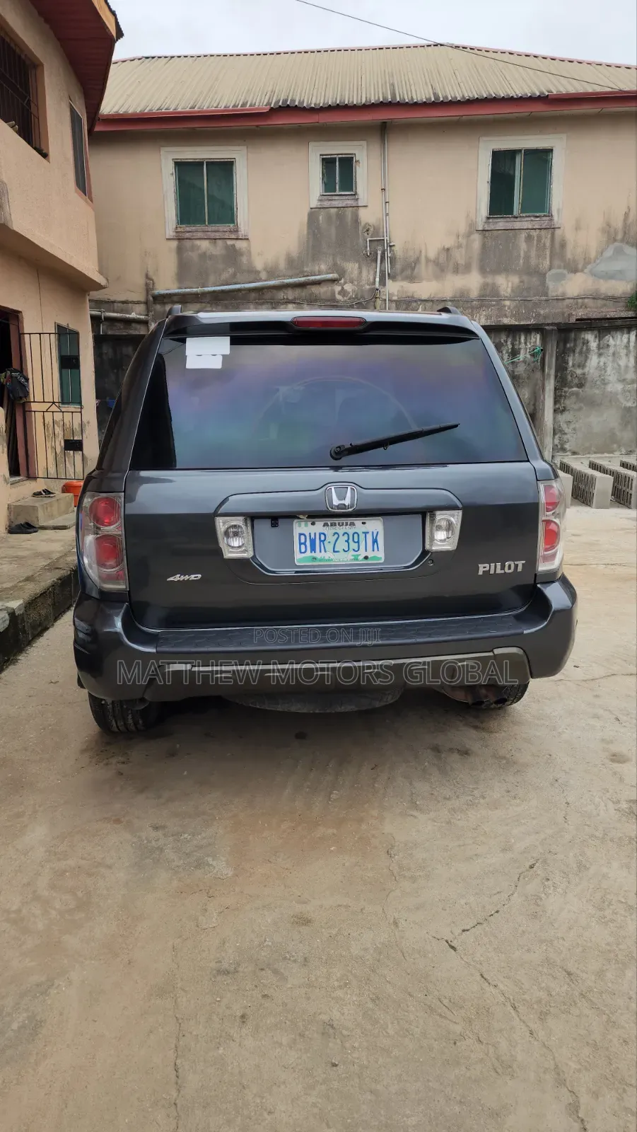 Honda Pilot EX-L 4x4 (3.5L 6cyl 5A) 2004 Gray