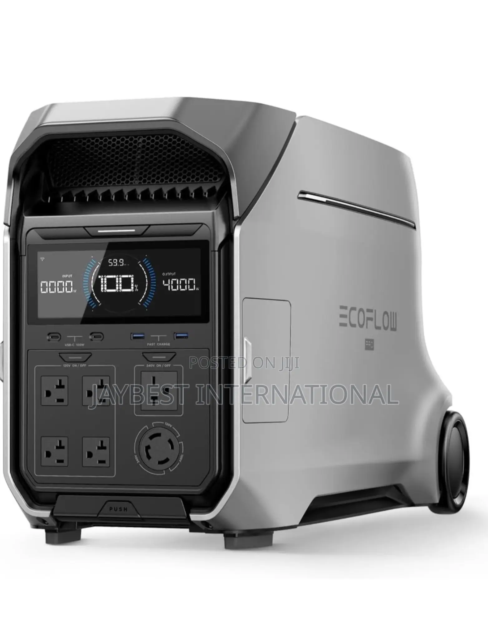 Ecoflow DELTA Pro 3 Portable Power Station, 4096Wh, 4000W AC Output