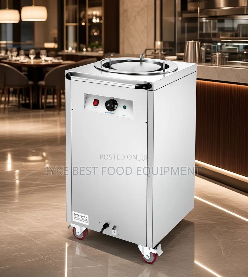 One Head Electric Plate Warmer Cart