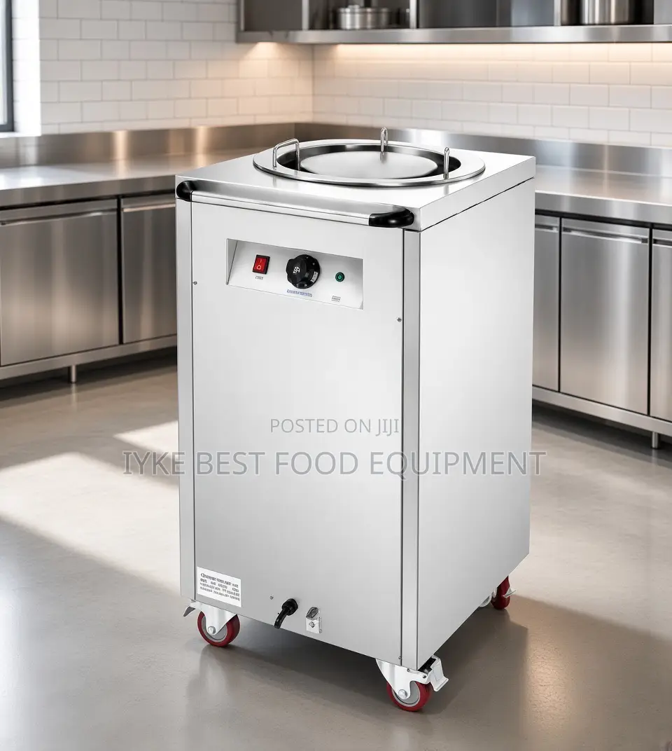 One Head Electric Plate Warmer Cart