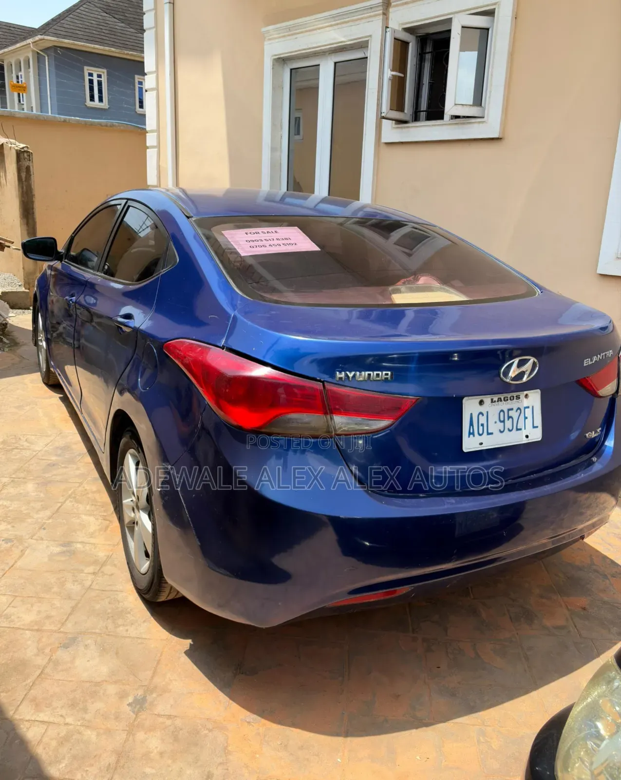 Hyundai Elantra 2013 Blue