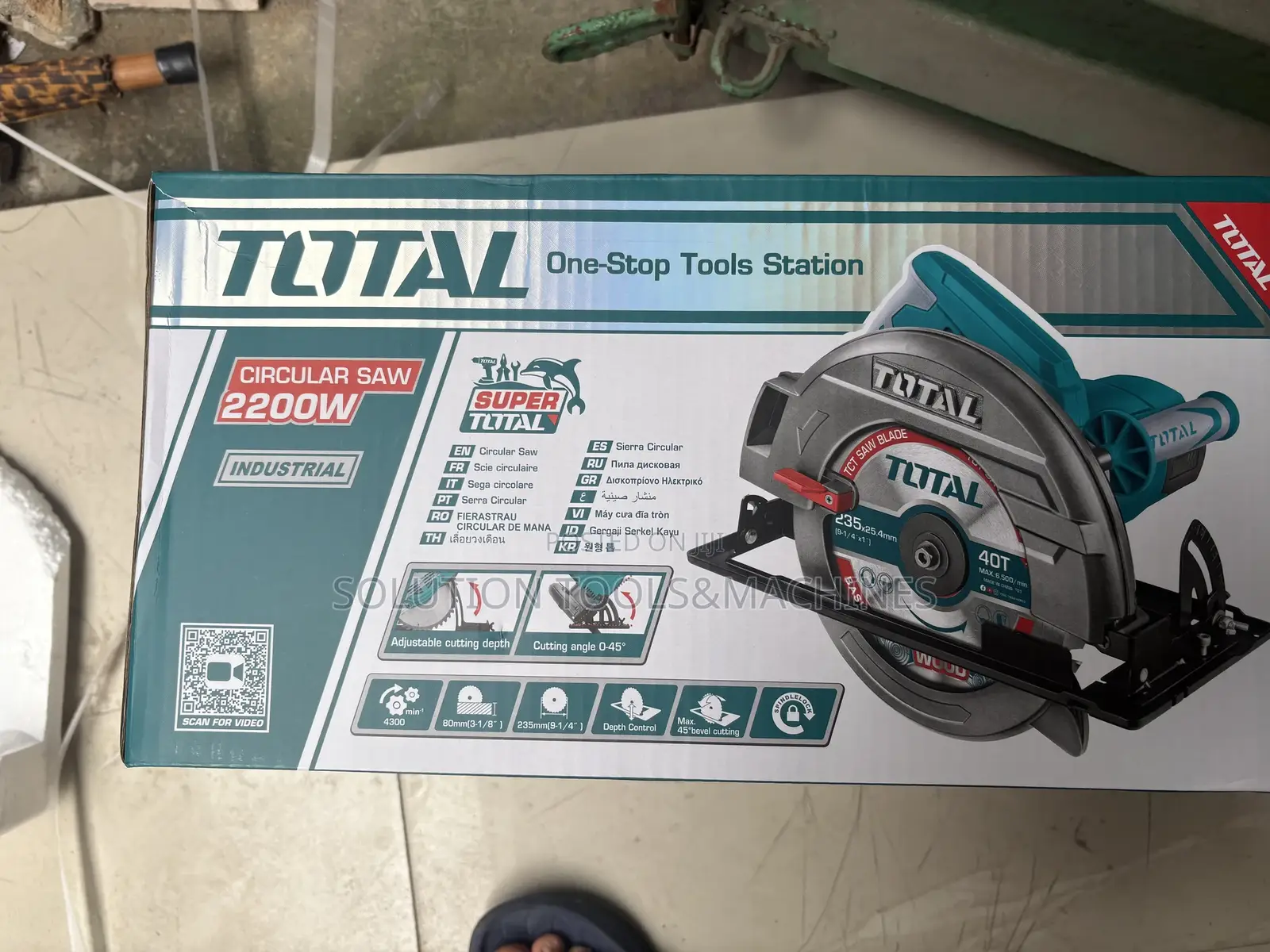 Circular Saw Industrial 2200watts