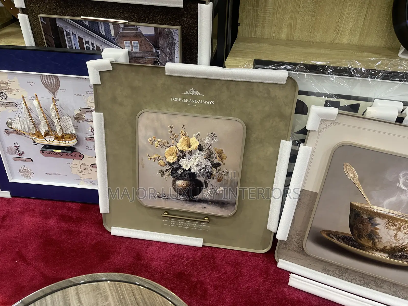 Highest Quality Acrylic Splendid Painting Fabricated Frame