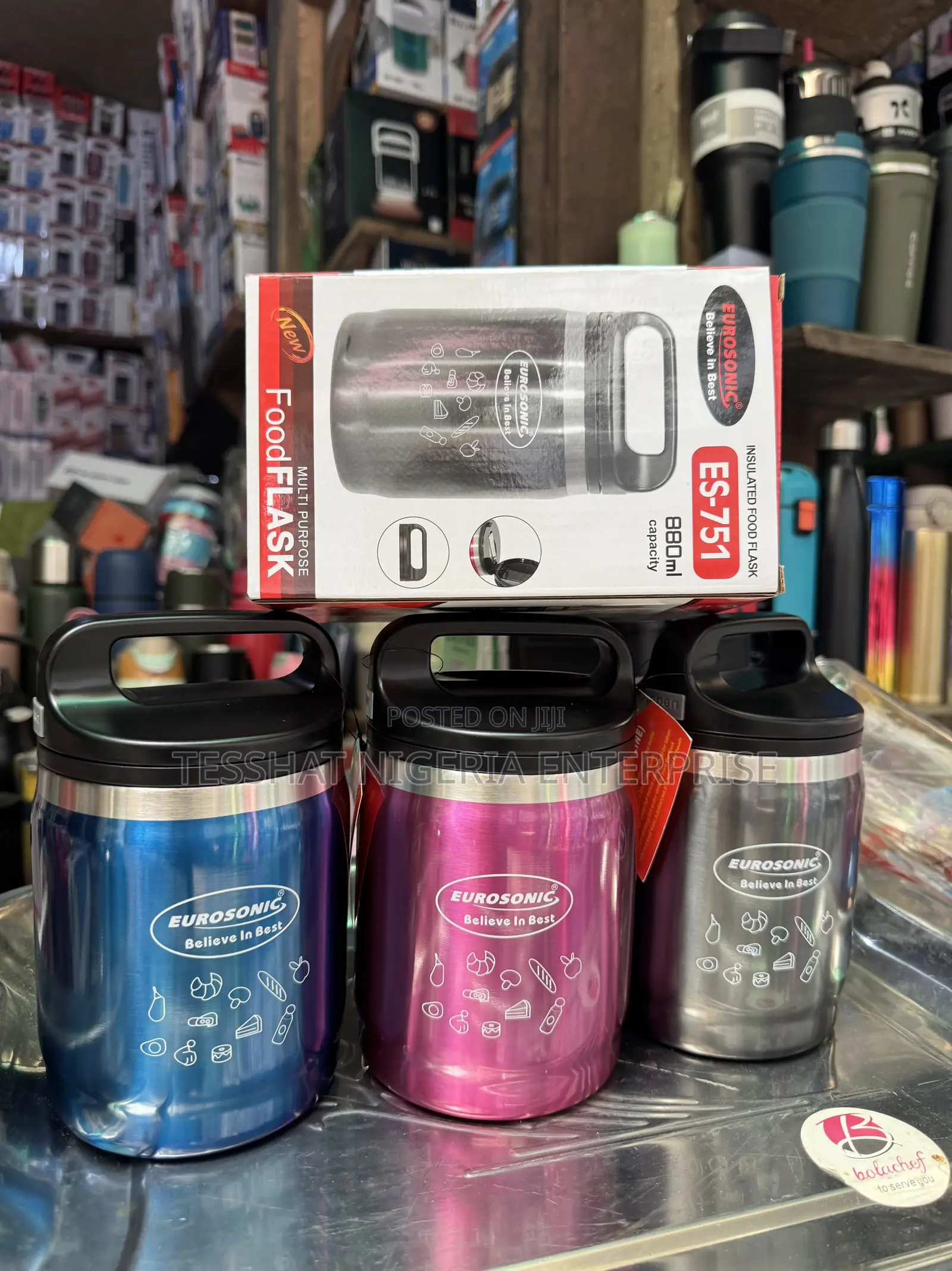 Eurosonic Foodflask 880ml Retains for 24hours