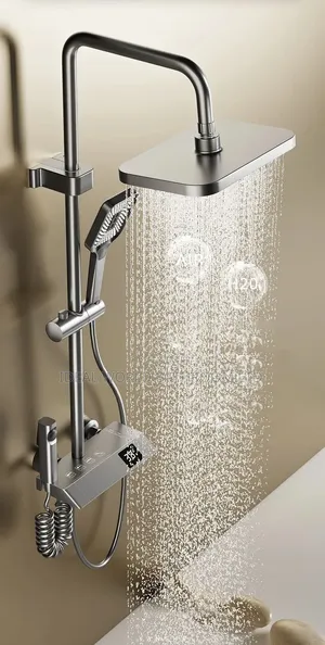 Gray Piano Shower
