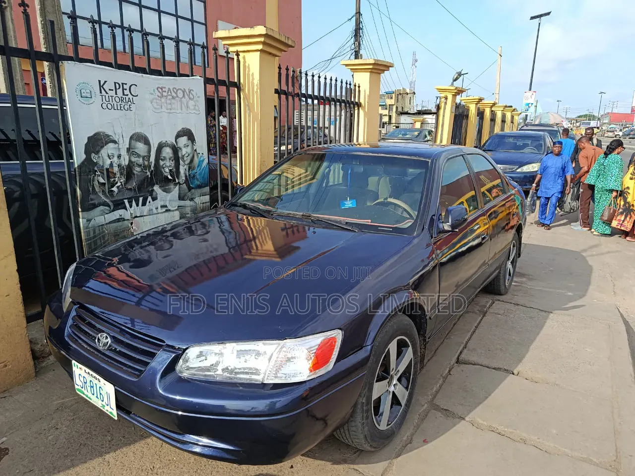 Toyota Camry 2002 Blue