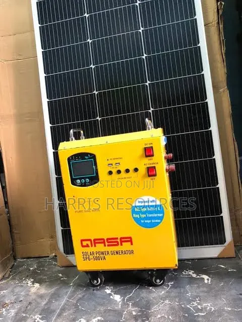 Qasa Solar Power Generator SPG-500va With Solar Panel