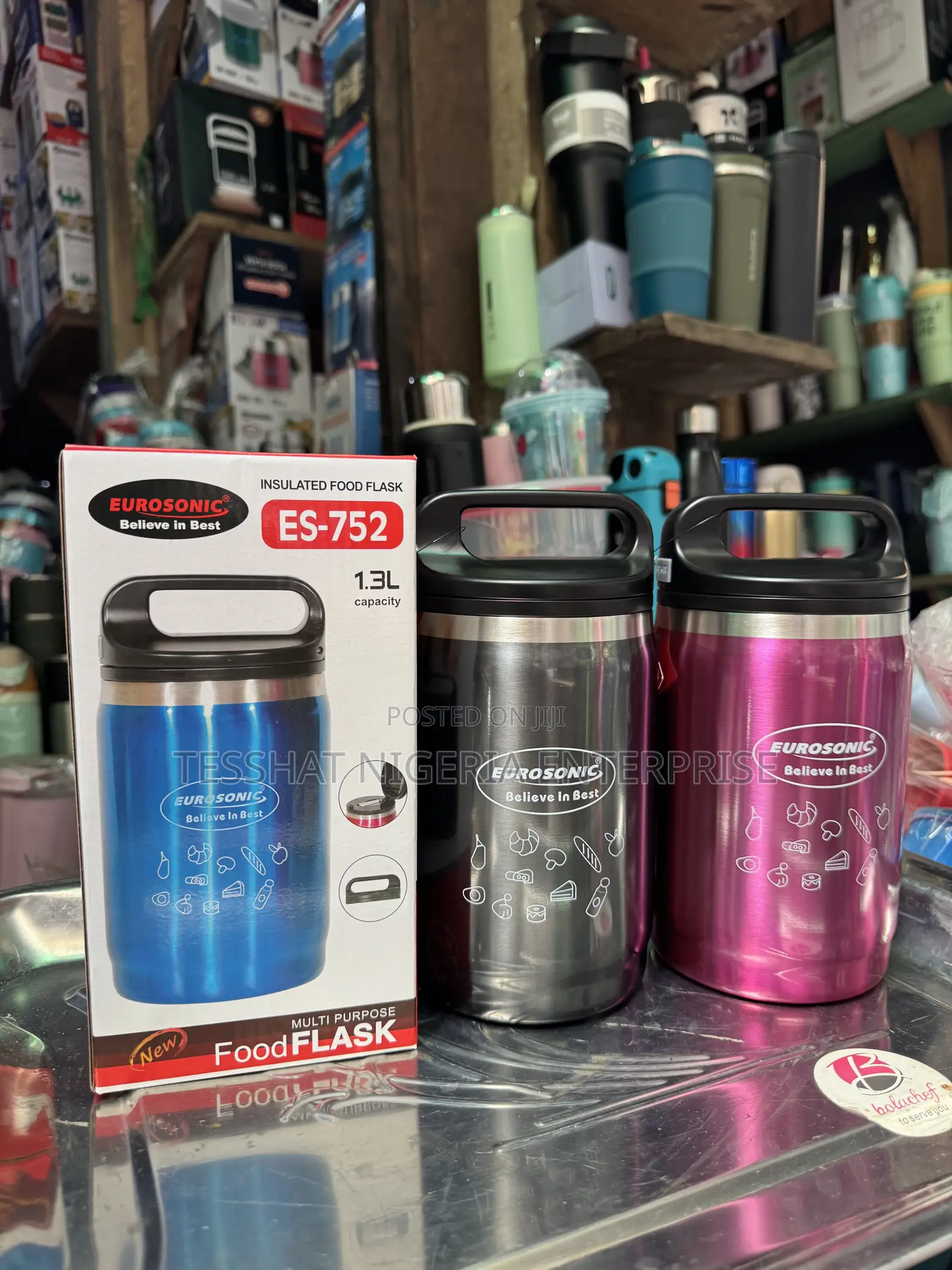 Eurosonic Foodflask 1,300ml Retains for 24hours