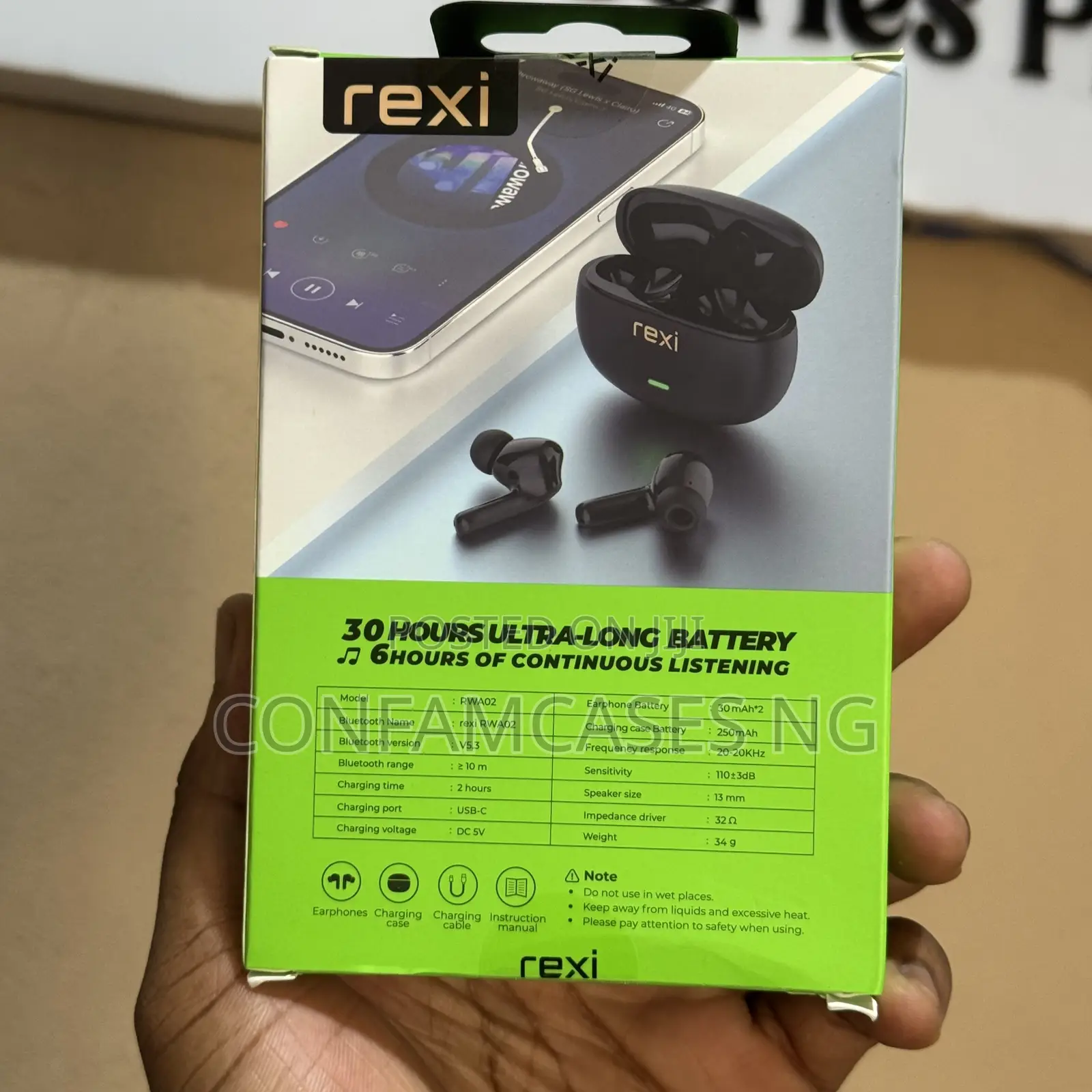 Rexi Wireless Bluetooth Earbud RWA02