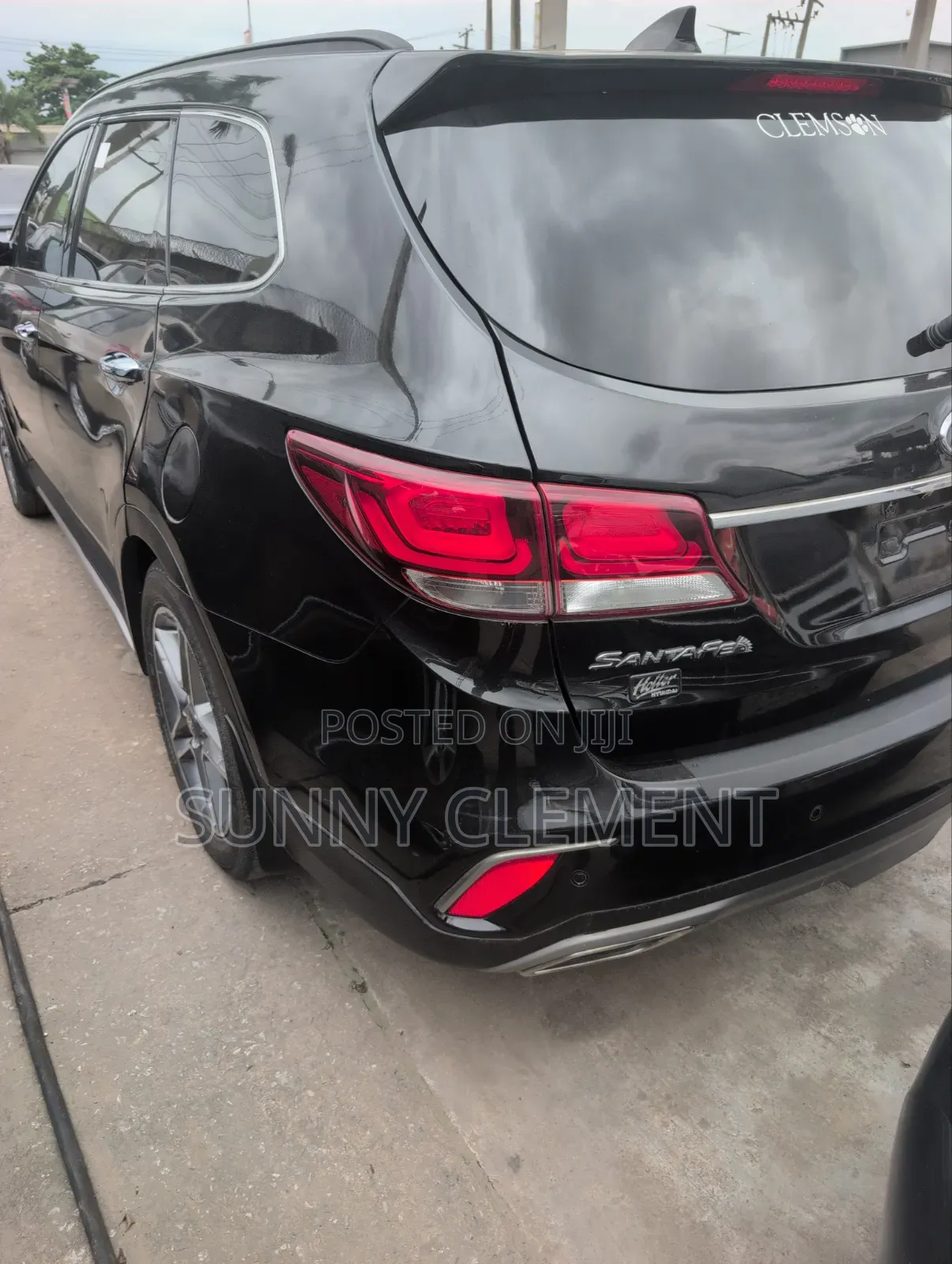 Hyundai Santa Fe Limited Ultimate AWD 2018 Black
