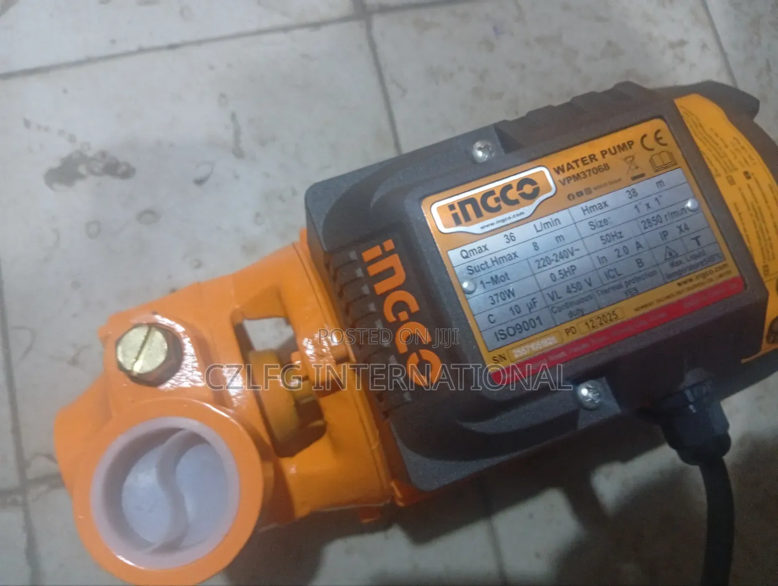 Ingco Peripheral Water Water Pump