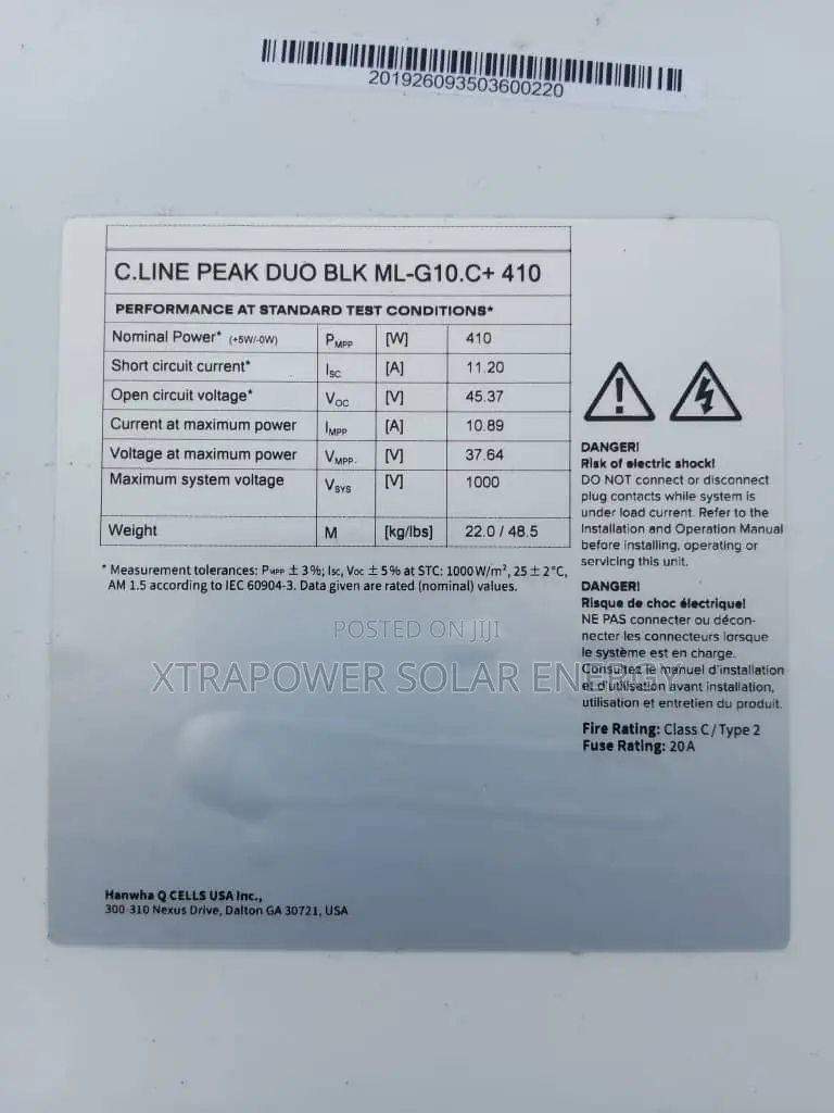 410w Mono Solar Panel