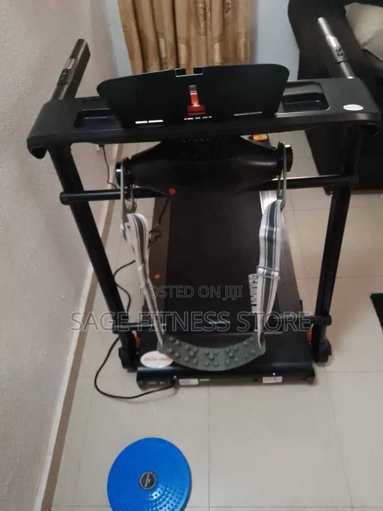 2.5hp Treadmill With Massager + Dumbbell + Twisted