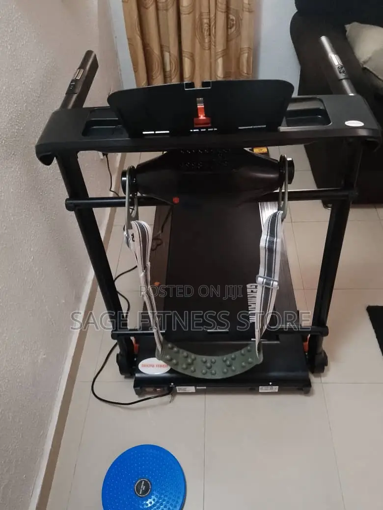 2.5hp Treadmill With Massager + Dumbbell + Twisted