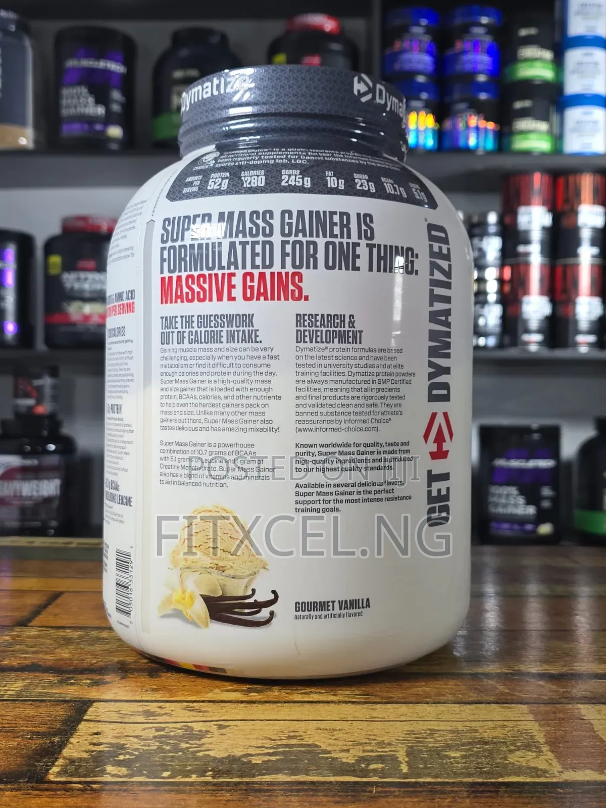 Dymatize Super Mass Gainer | 6Lbs | 1280 Calories