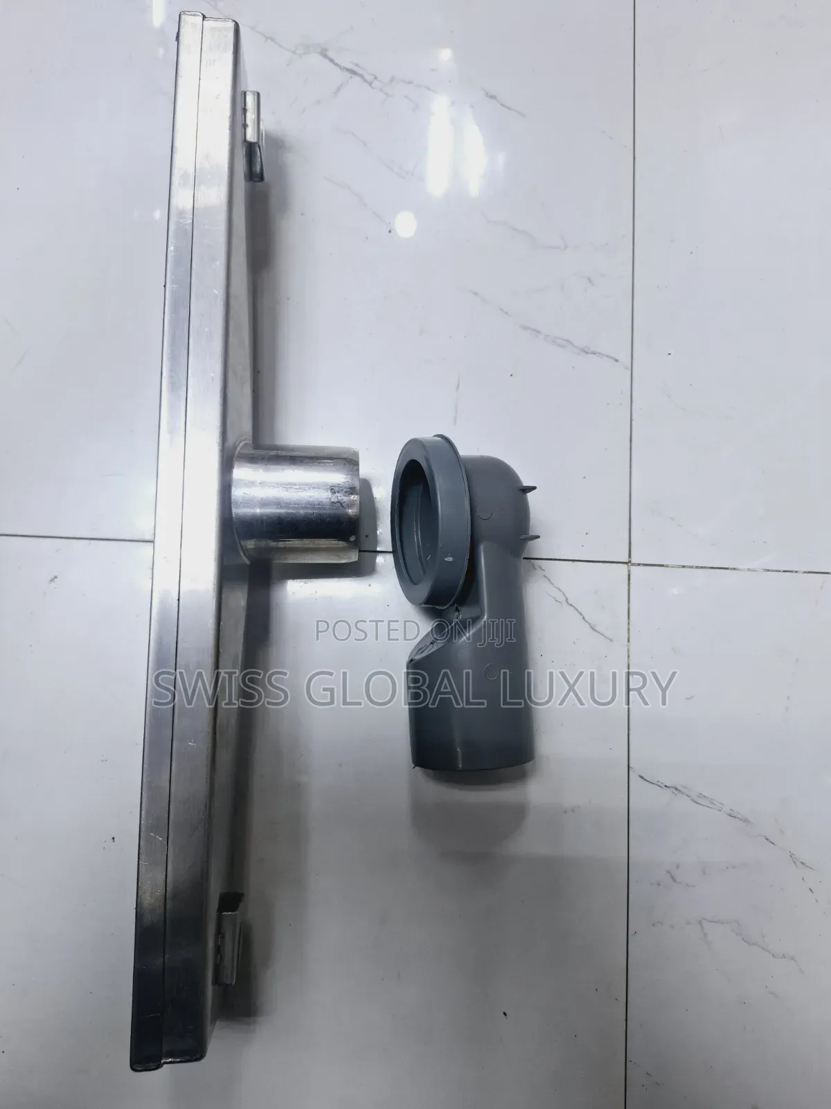 PVC Elbow Floor Drain for Low Installation