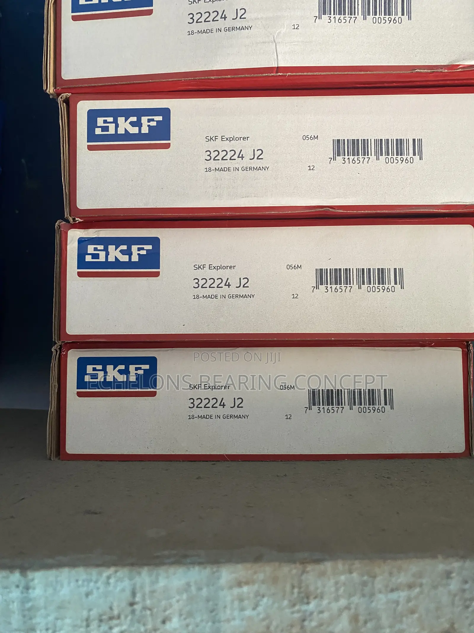 32222J2, 32224J2 Tapper Roller Bearings