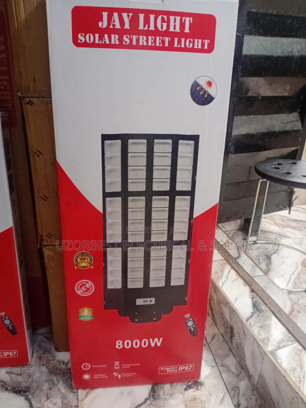 8000w All in One Solar Street Light