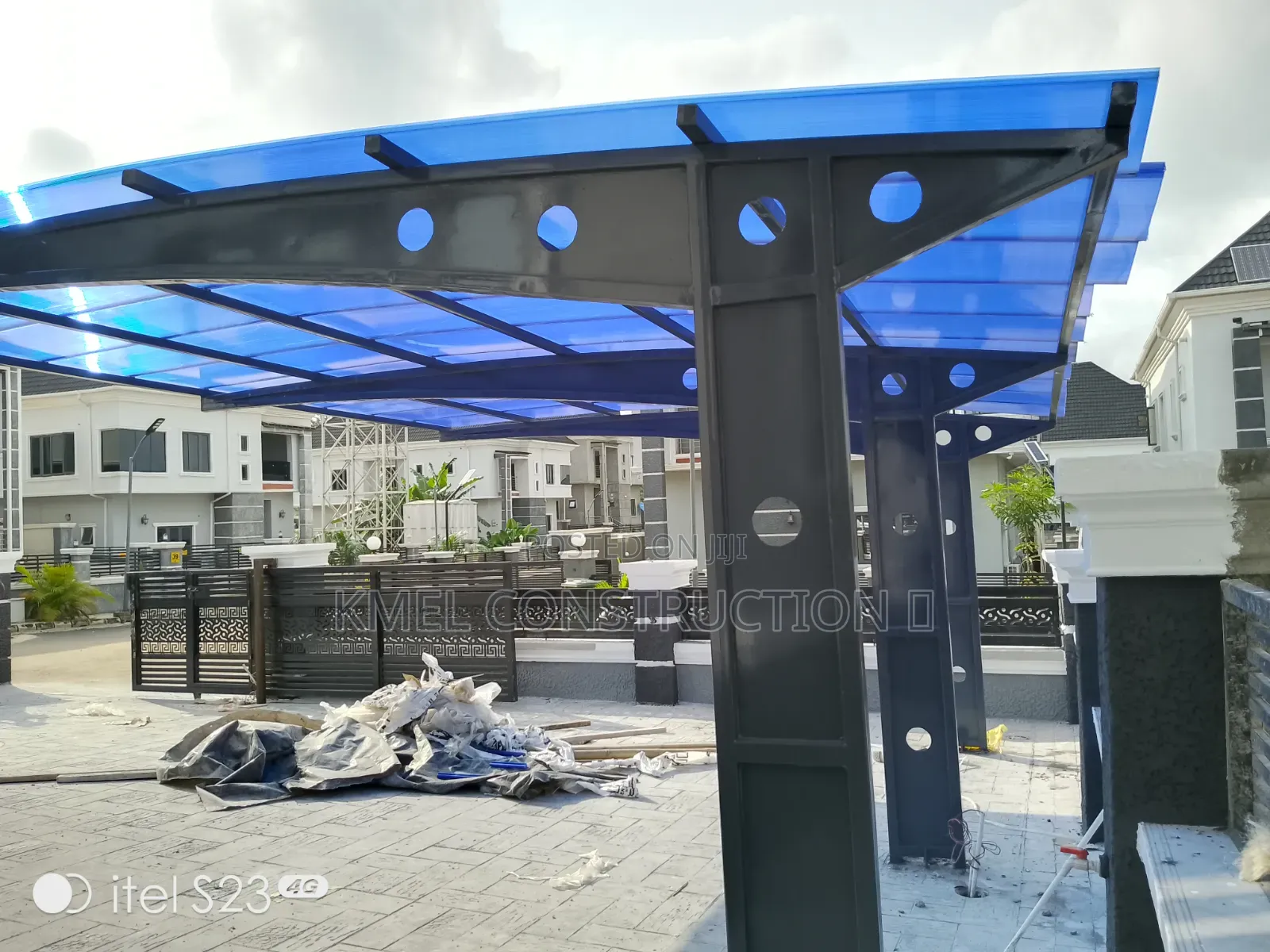 Commercial Steel Carport Shade.