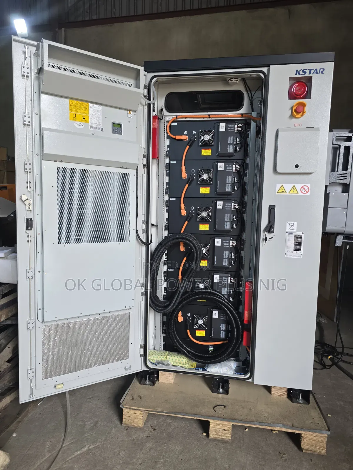 Kstar 107Kwh CATL Lithium Ion Battery Cabinet With 10 Years Warranty.