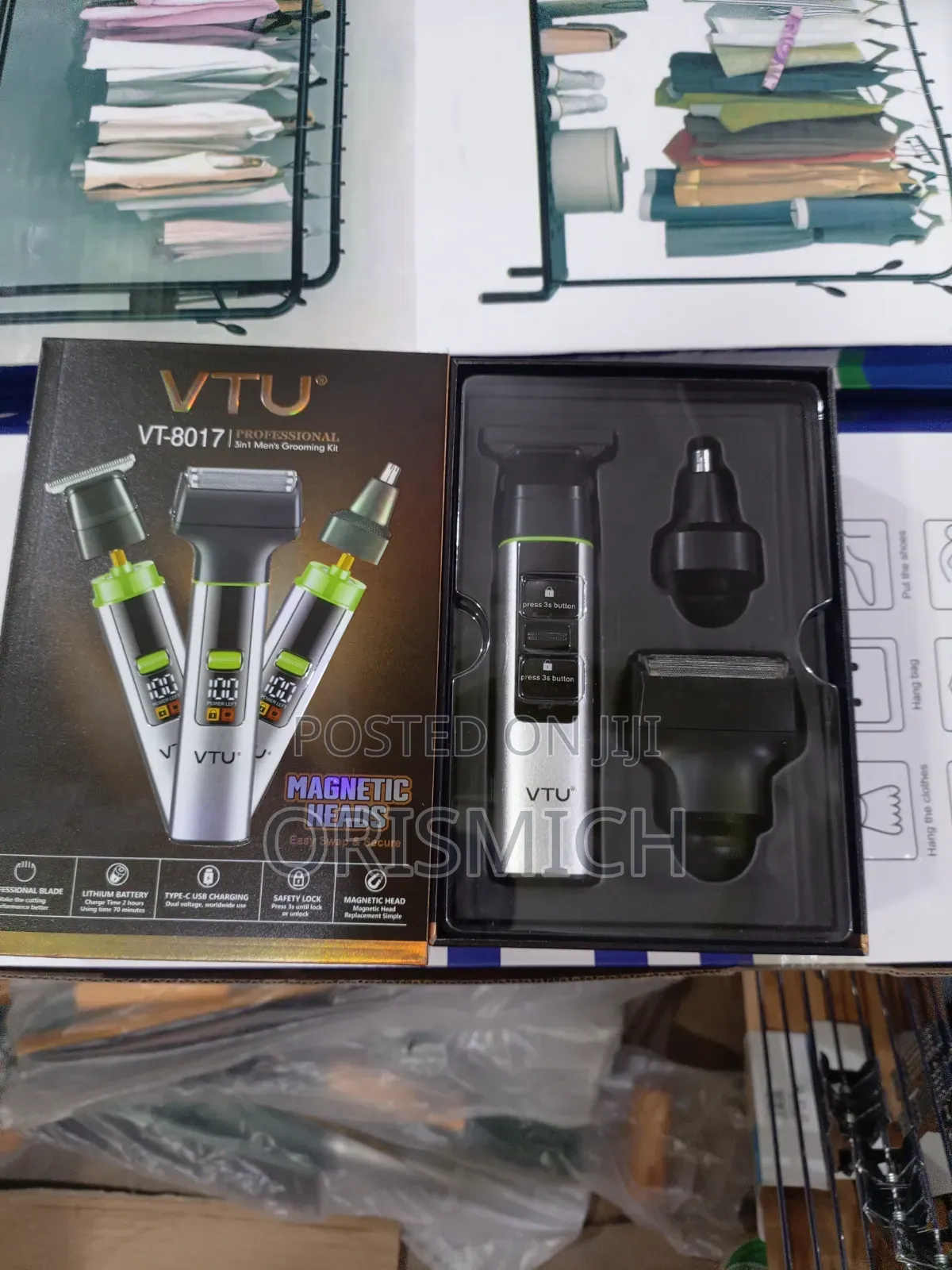 3in1 Men's Grooming Kit Clipper