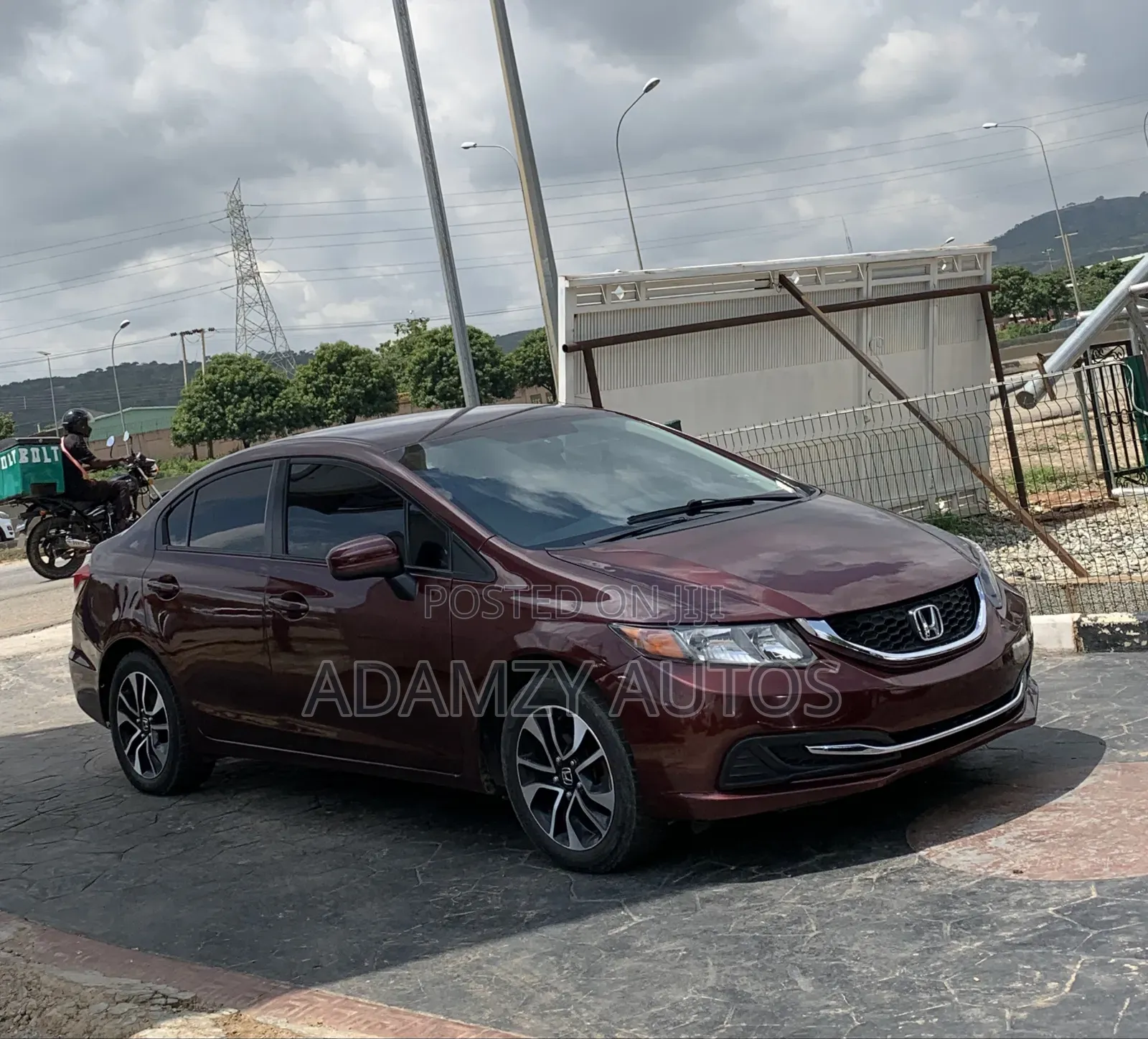 Honda Civic 2014 Red