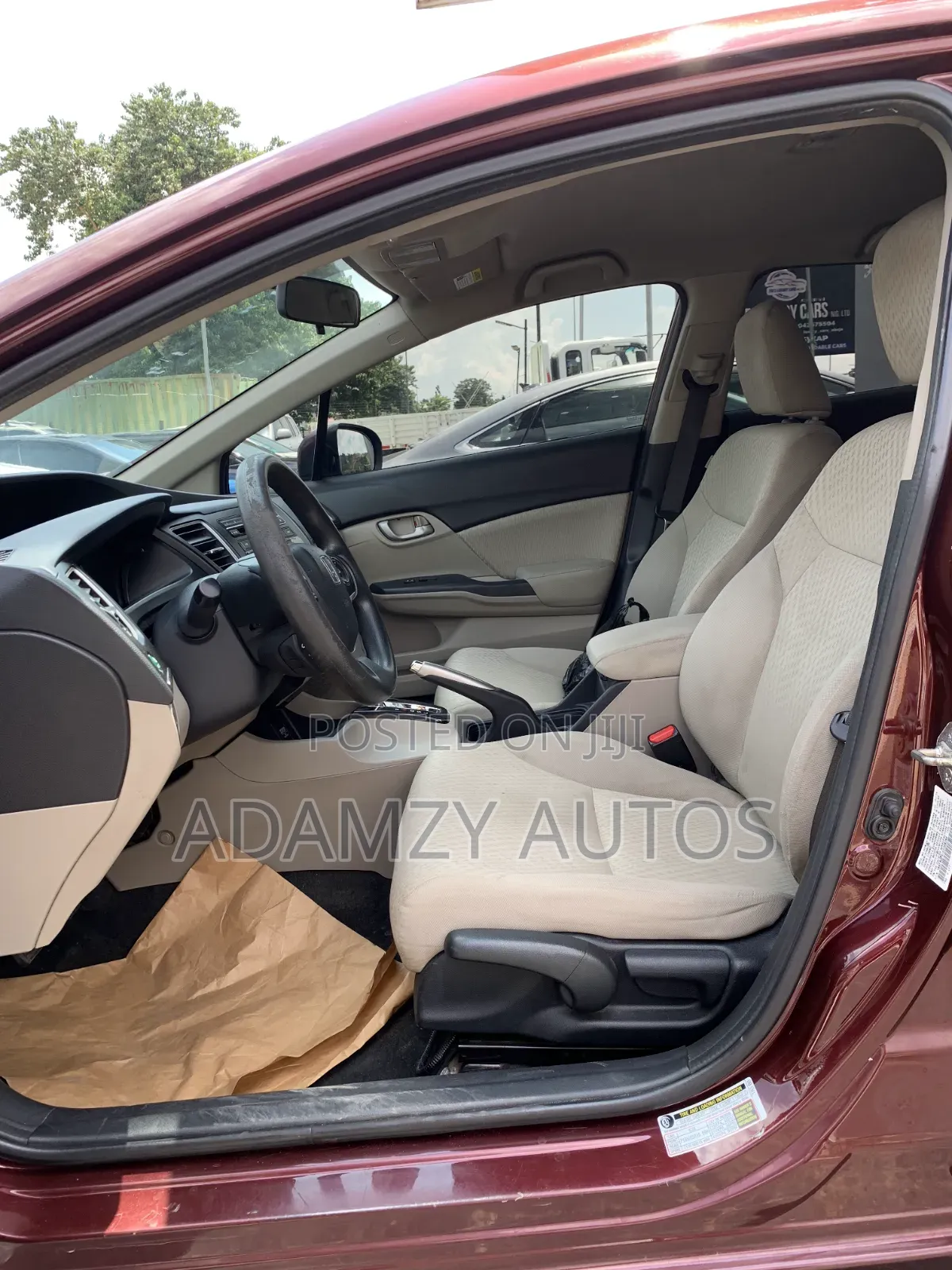 Honda Civic 2014 Red