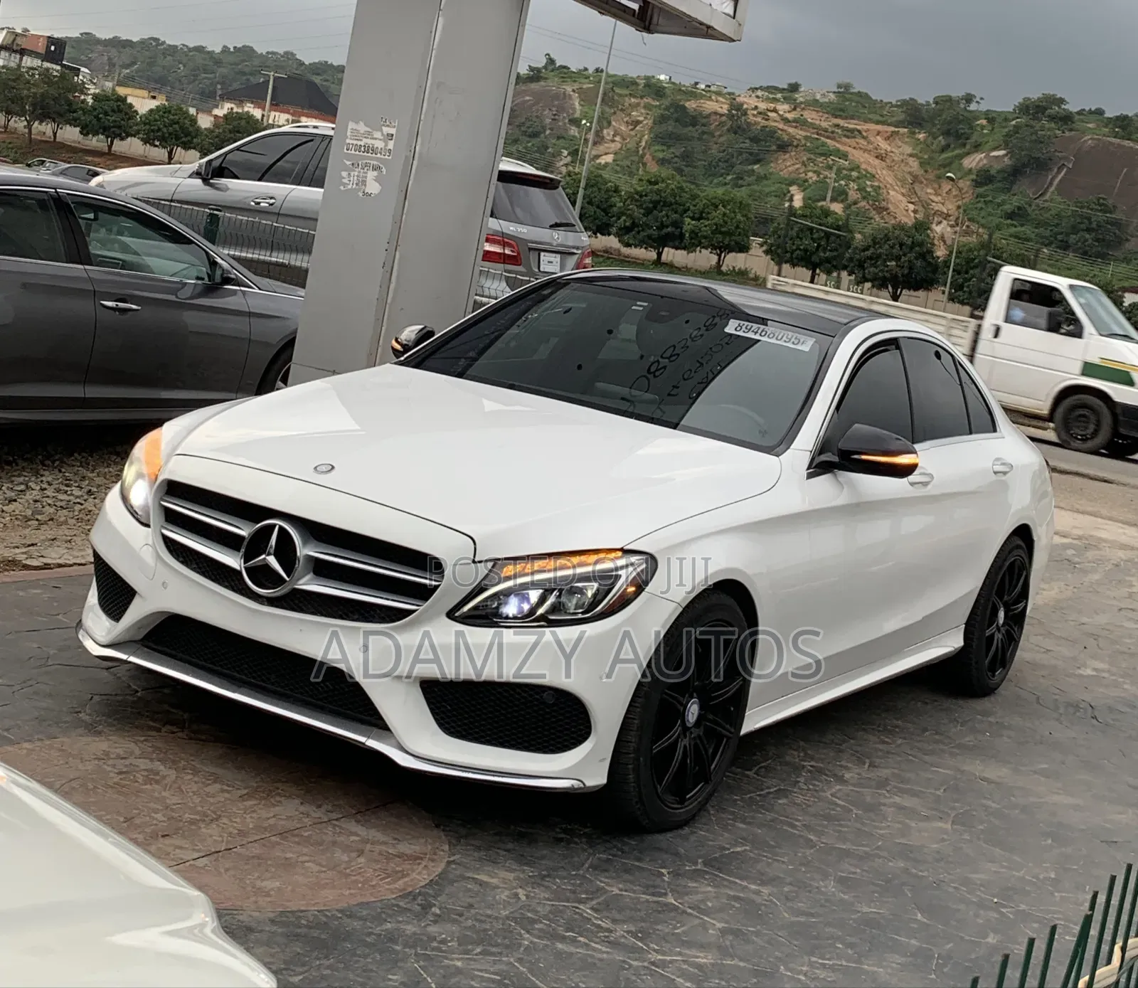 Mercedes-Benz C400 2017 White