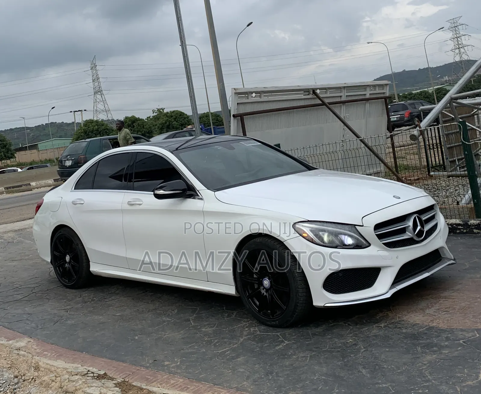 Mercedes-Benz C400 2017 White
